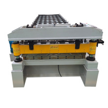 Automatic Tile Cutting Machine Galvanized Ridge Cap Zinc Roofing Sheet Roll Forming Machine